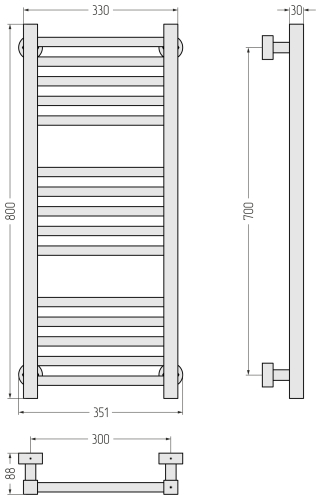 ДР МОДУС PRO 800х300