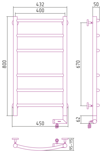 РЭБ "ГАЛАНТ 2.0" 800х400 / МЭМ правый