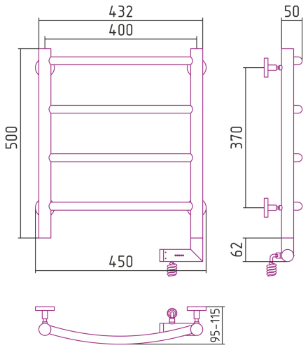 РЭБ "ГАЛАНТ 2.0" 500х400 / МЭМ правый