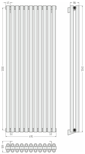ДР ЭСТЕТ-00 н/ж 1200х495 / 11 сек ДР ЭСТЕТ-00 н/ж 1200х495 / 11 сек