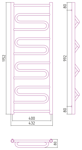 ПС "Элегия-ПРОФИ" 1200х400