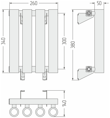 ДР КУМИР-0 н/ж  300х260 / 4 сек