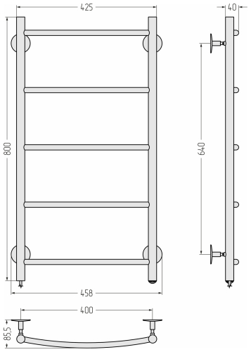 ЭПС СТИЛЬЕ "Формат 40 Л" 800х400 (5) Г16