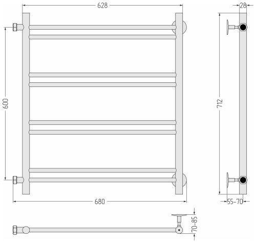 ПС СТИЛЬЕ "Версия-Б1" 600х600 (2+2+2+2) П 16