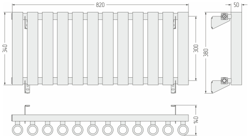ДР КУМИР-0 н/ж  300х820 / 12 сек