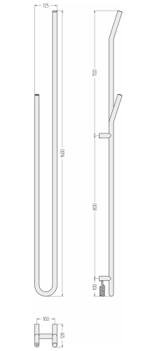 ЭПС "ЛОКОН" 1600х125 левый