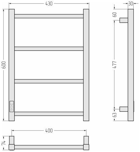 ЭПС СТИЛЬЕ Формат 26 БЛОК Левый 600х400