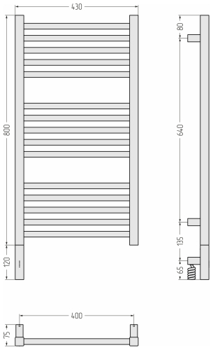 РЭБ МОДУС 3.1 800х400 МЭМ левый