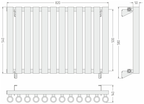 ДР КУМИР-0 н/ж  500х820 / 12 сек