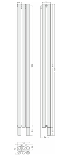 ДР ЭТАЛОН-00 н/ж 1800х192 / 3 сек