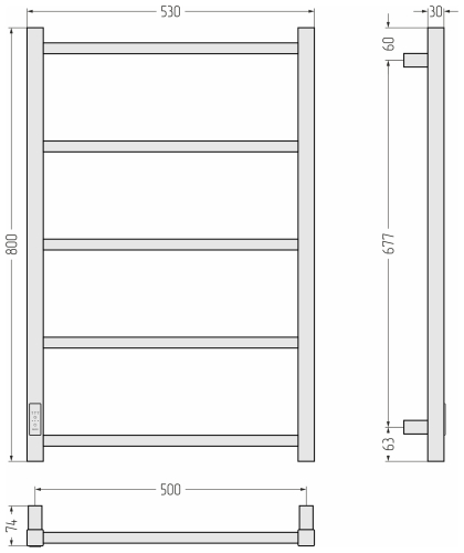 ЭПС СТИЛЬЕ Формат 26 БЛОК Левый 800х500