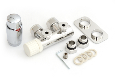 Терморегулятор 2х1/2" угловой ТГ-шар EU50 правое (Без покрытия)