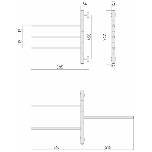 Towel dryer Triada Towel dryer Triada