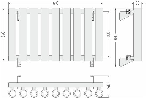 ДР КУМИР-0 н/ж  300х610 / 9 сек