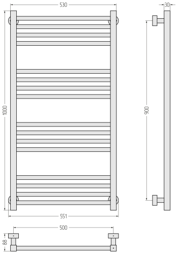 ДР МОДУС PRO 1000х500