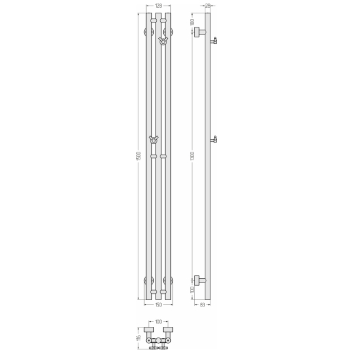 ДР ТЕРЦИЯ PRO 1500х100 ДР ТЕРЦИЯ PRO 1500х100