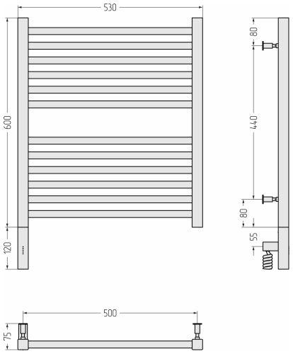 РЭБ "МОДУС 3.0" 600х500 / МЭМ левый