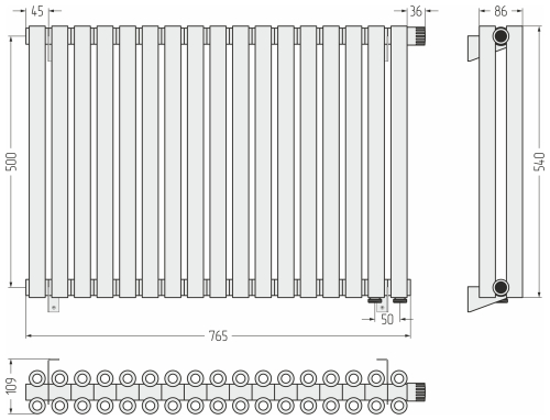 ДР ЭСТЕТ-00 н/ж EU50 500х765 / 17 сек