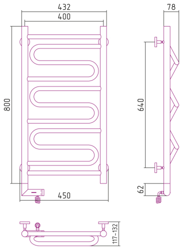 РЭБ "ЭЛЕГИЯ 2.0" 800х400 / МЭМ левый