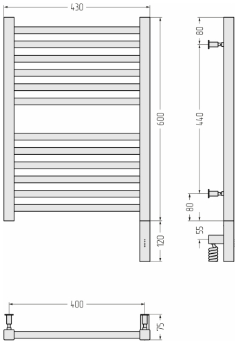 РЭБ "МОДУС 3.0" 600х400 / МЭМ правый