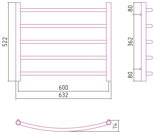 ПС "Галант-ПРОФИ" 600х600
