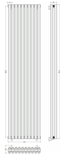 ДР ЭСТЕТ-00 н/ж 1800х450 / 10 сек ДР ЭСТЕТ-00 н/ж 1800х450 / 10 сек