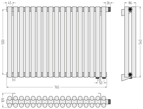 ДР ЭСТЕТ-11 н/ж EU50 500х765 / 17 сек