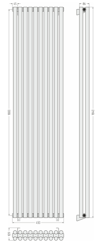 ДР ЭСТЕТ-11 н/ж 1800х450 / 10 сек ДР ЭСТЕТ-11 н/ж 1800х450 / 10 сек