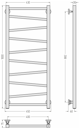 ДР Сирокко 1000х400