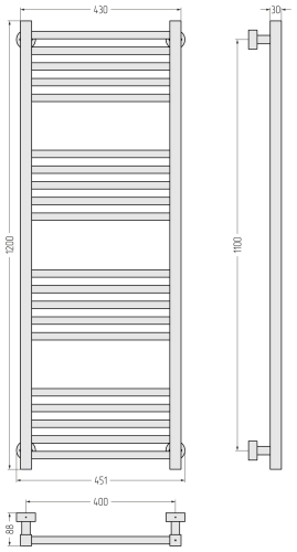 ДР МОДУС PRO 1200х400