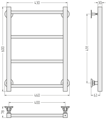 ПС СТИЛЬЕ "Версия-КН" 600х400 (4) П 20х20