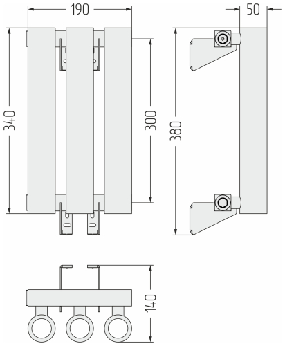 ДР КУМИР-0 н/ж  300х190 / 3 сек