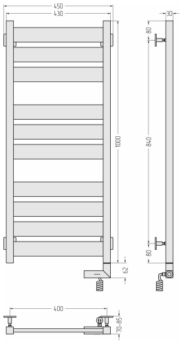 РЭБ "ЦЕНТУРИОН 2.0" 1000х400 / МЭМ правый