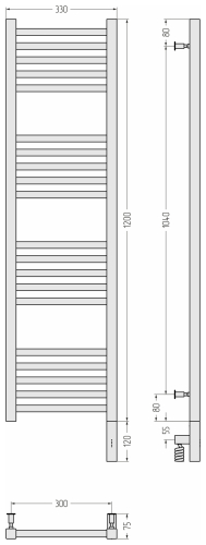 РЭБ "МОДУС 3.0" 1200х300 / МЭМ правый