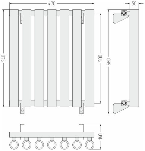 ДР КУМИР-0 н/ж  500х470 / 7 сек