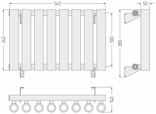 ДР КУМИР-0 н/ж  300х540 / 8 сек