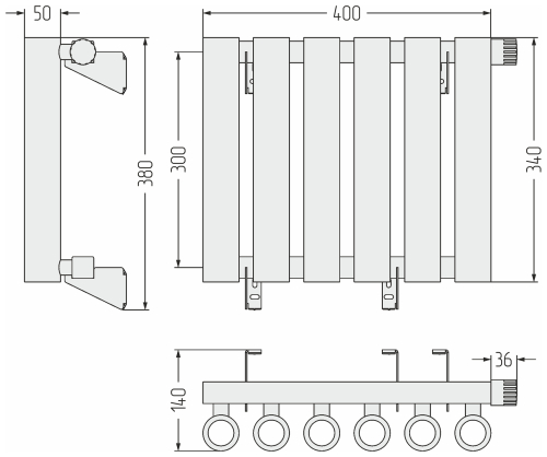 ДР КУМИР-0 н/ж EU50 правый  300х400 / 6 сек