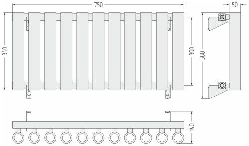 ДР КУМИР-0 н/ж  300х750 / 11 сек